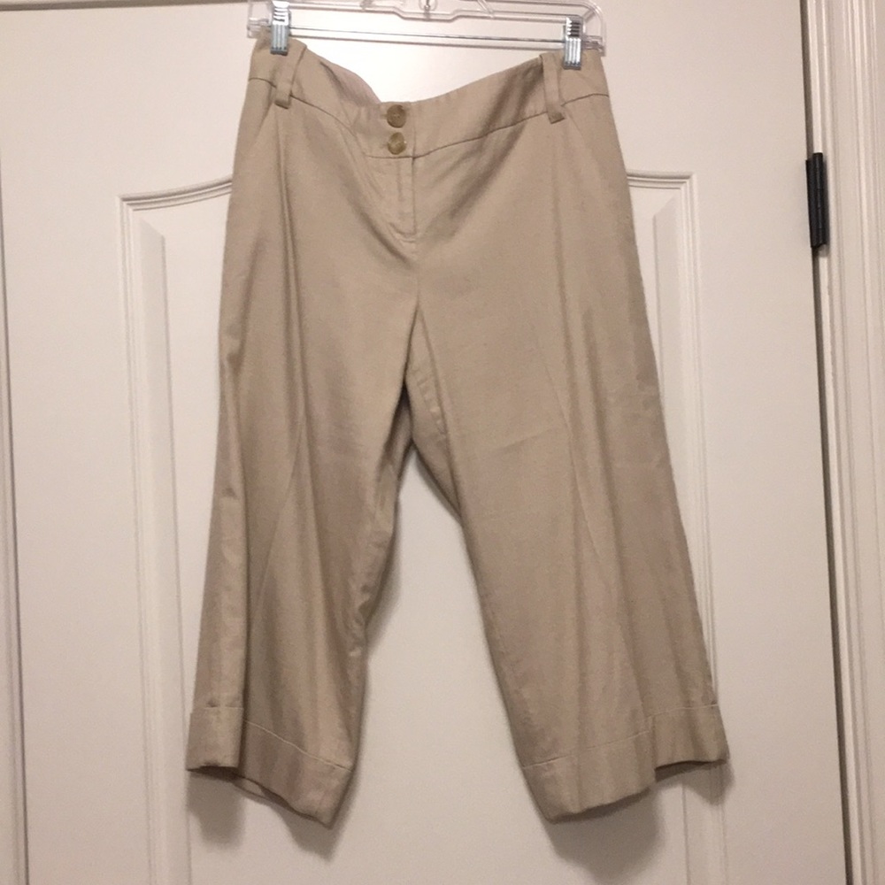 Khaki Capri  pant